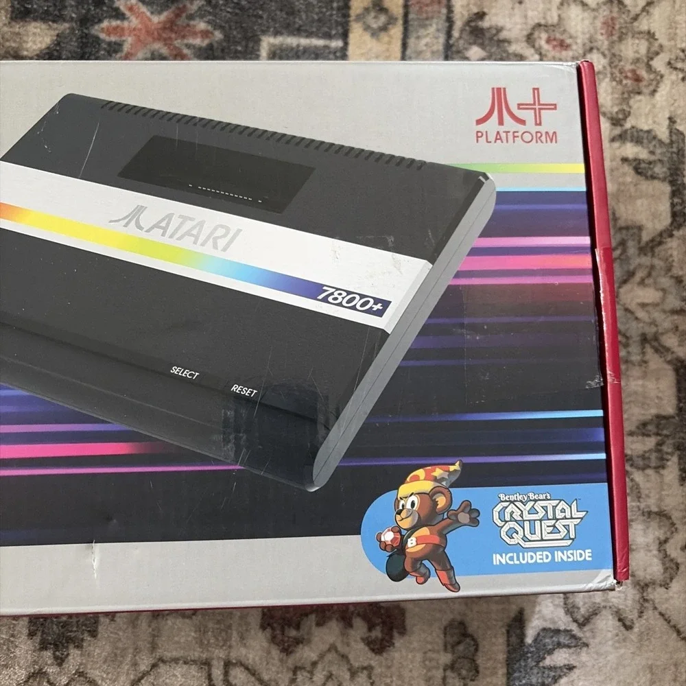 2024 Atari 7800 Plus Official HDMI Console & Wireless Controller 7800+
